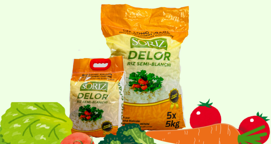 🌾✨ RIZ DELOR SEMI-BLANCHI PARFUMÉ : LE GOÛT DU BÉNIN, LE CHOIX DE LA SANTÉ ! ✨🌾