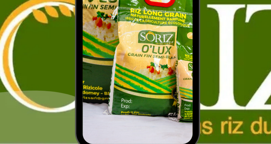🌾 SORIZ O'LUX : Le goût authentique du riz béninois dans votre assiette ! 🇧🇯