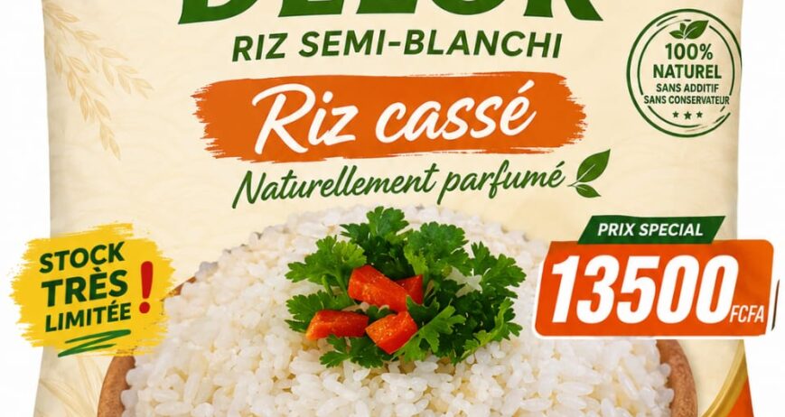 💥 Prix spécial : 13 500 FCFA le sac de 25 kg ⏳ Stock très limité : ne tardez pas à commander