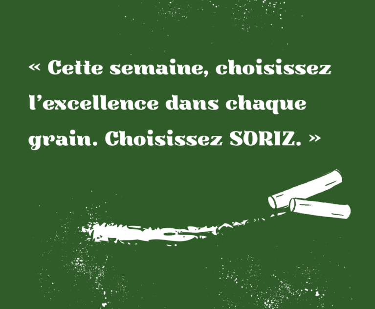 Consommer les riz SORIZ, c’est valoriser le savoir-faire local