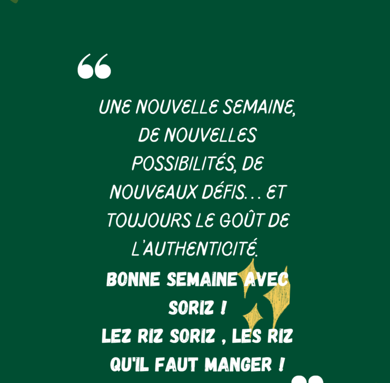 Adopter les riz SORIZ, c’est faire le choix du Made in Bénin